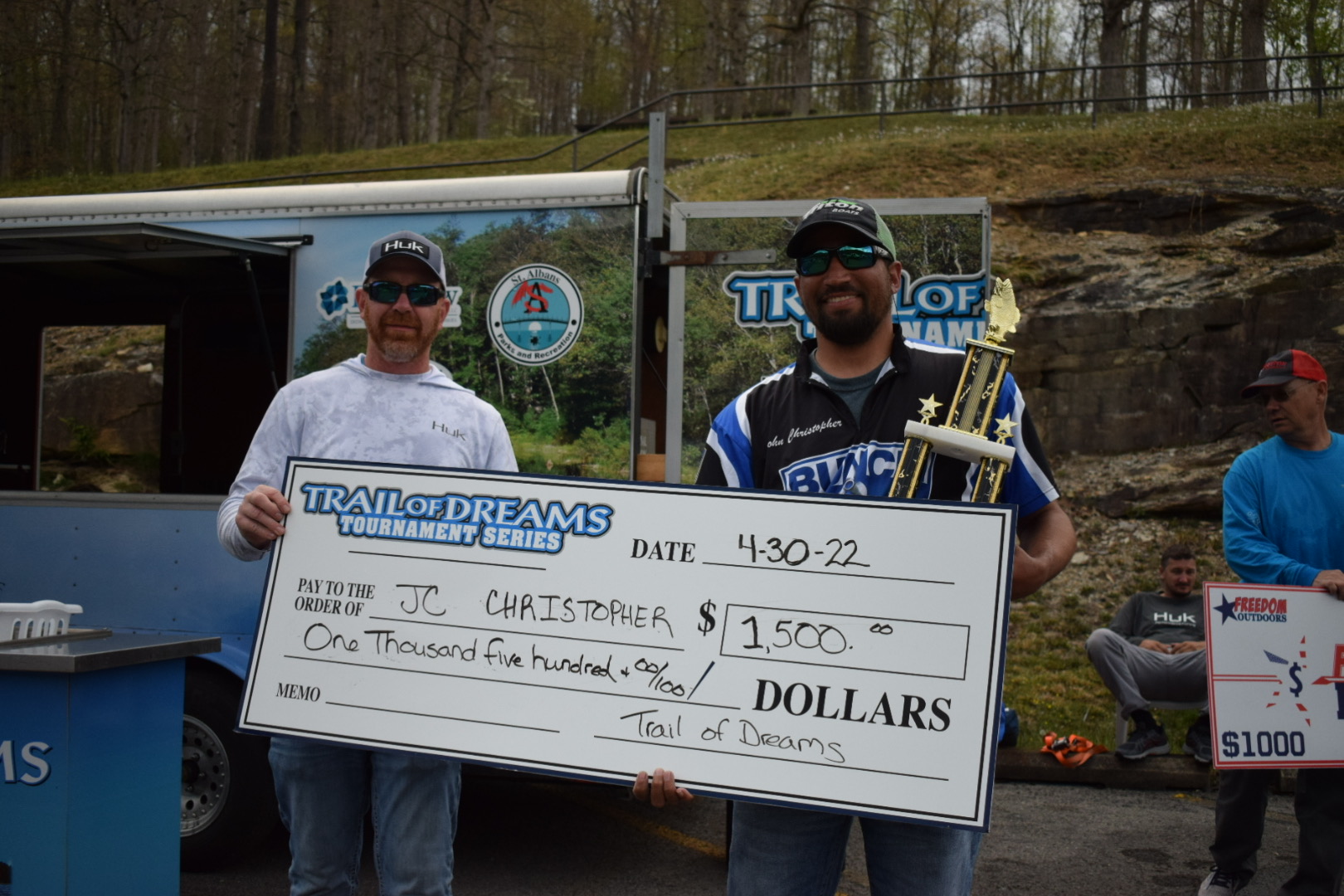 Read more about the article Trail of Dreams: JC Christopher makes a long drive for the Win