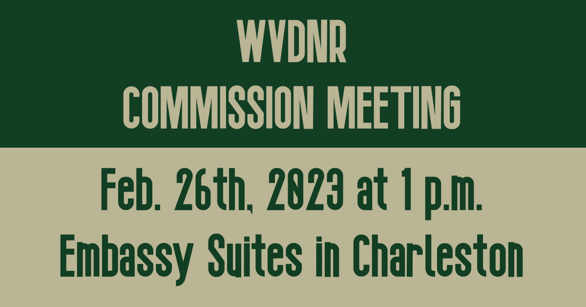 Read more about the article WVDNR Commission set to hold public meeting Sunday