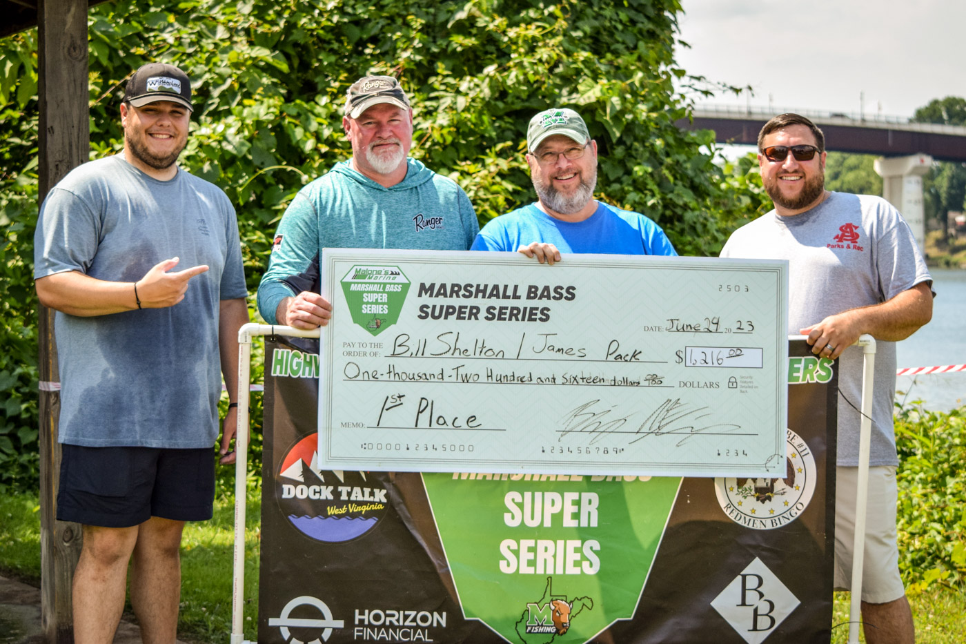 Read more about the article Marshall Bass Super Series: Shelton and Pack bank on smallmouth for Kanawha win